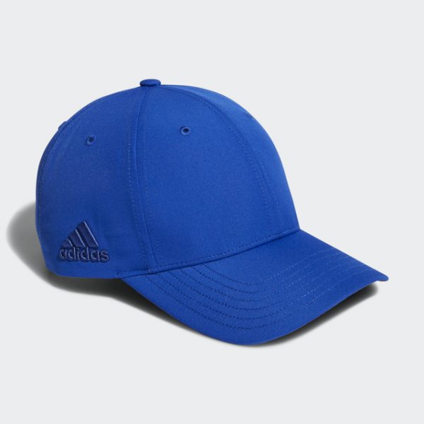 Adidas Blue Crestable Performance Hat with Adidas Embroidery
